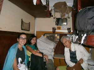 Despertando en el tren