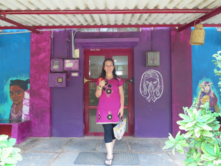 De compras en la tienda de la Fundación ;)