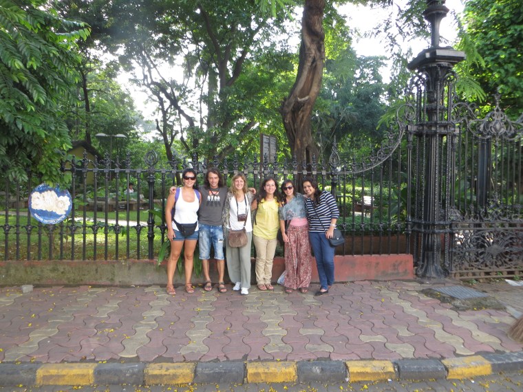 Dishita nos enseña la ciudad