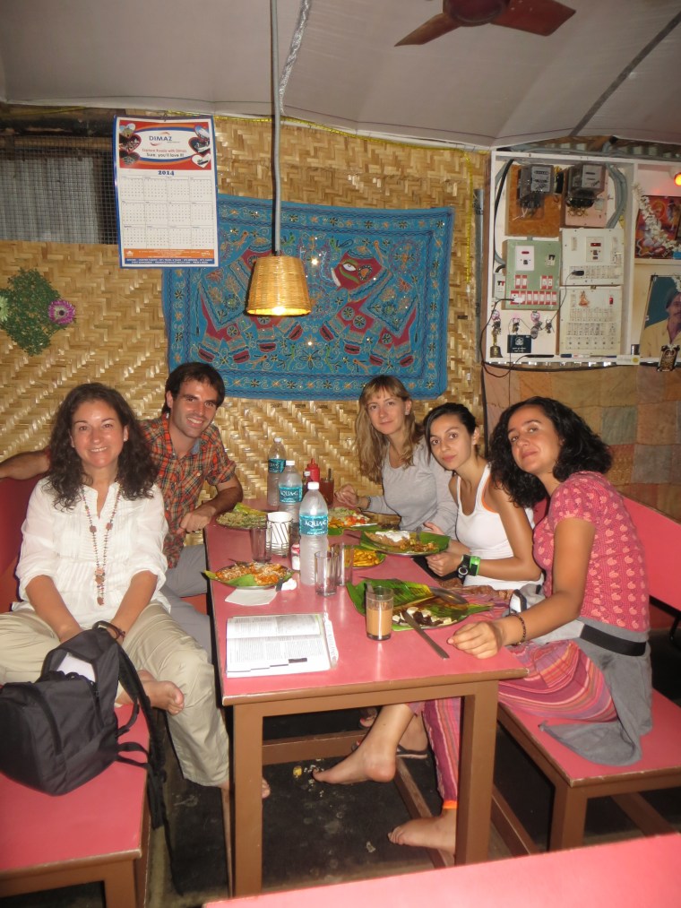 Cena en el Mango tree con Dani