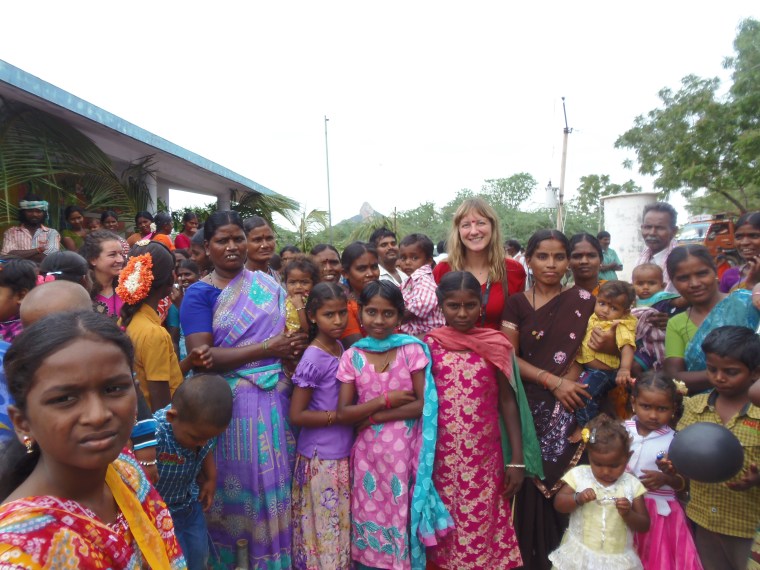 Mayca con grupo :) Foto Bárbara