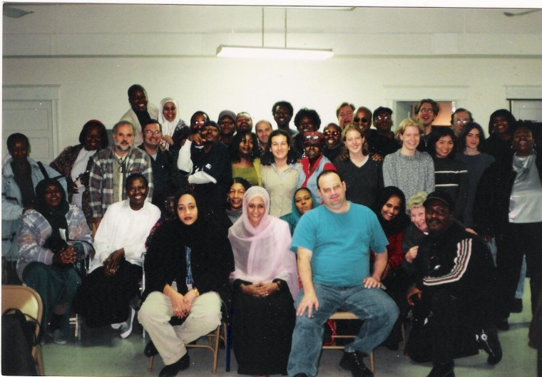 A única foto que teño donde sae Rodney, dediante de todos con camiseta azul ;)