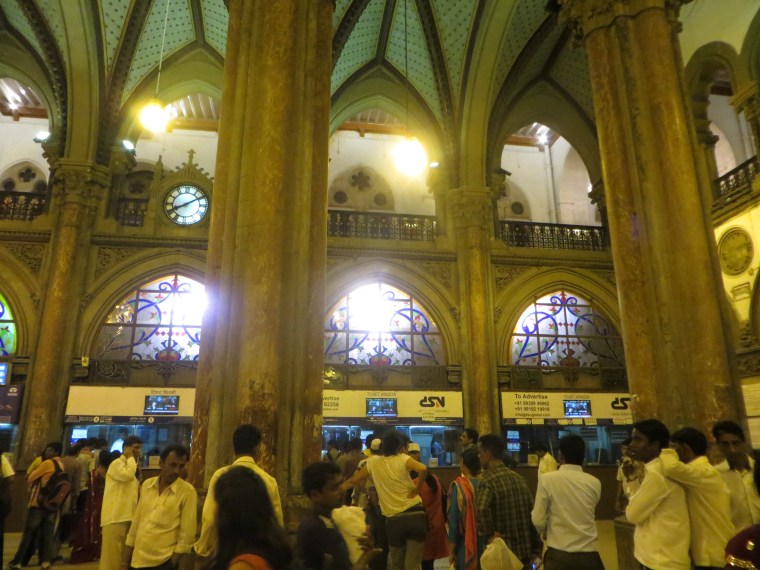 estación de tren de Mumbai 