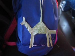 Los camellos que hacen los niños en el desierto :D Menos mal que le hice uan foto... pq lo acabé perdiendo :(