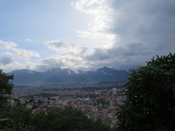 Kathmandu desde el templo de los monos