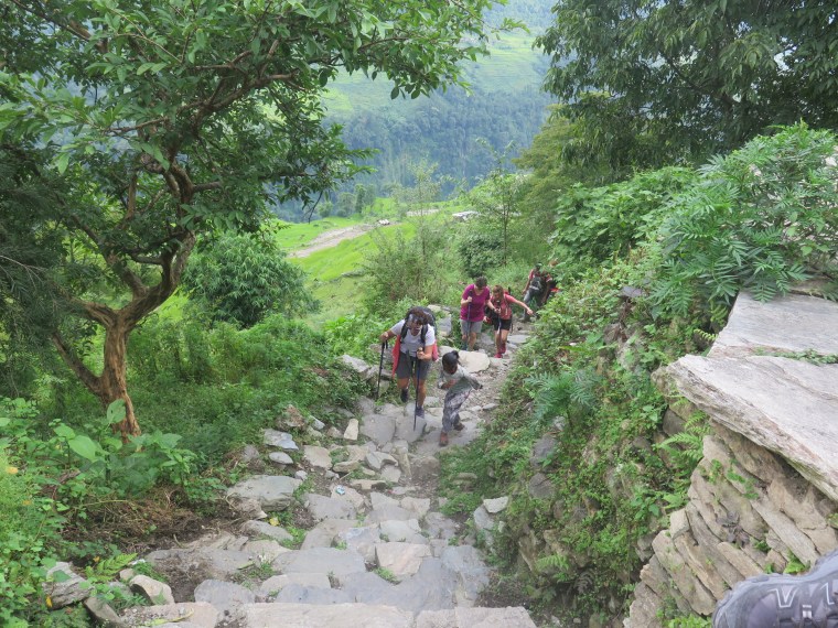 escaleras circuito Annapurnas