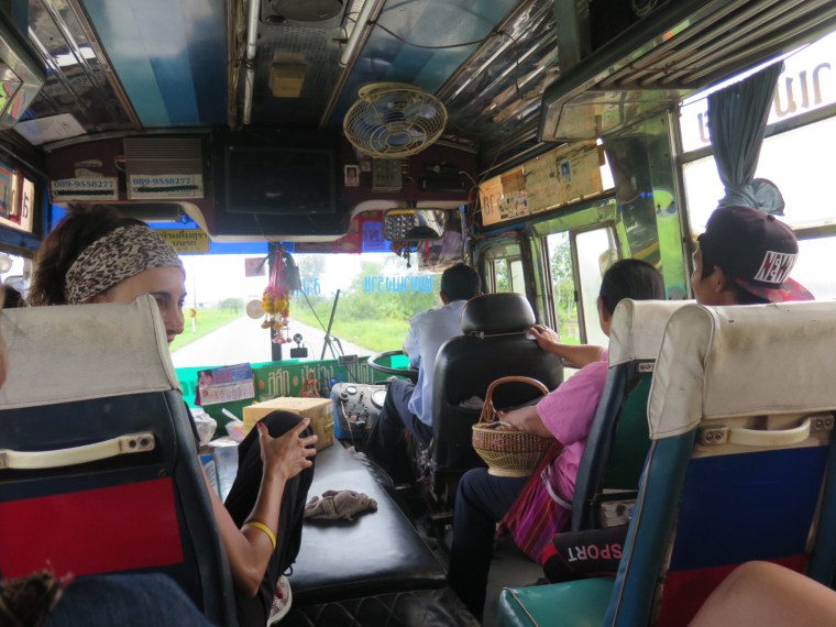 Autobús Chiang Rai-Frontera laos