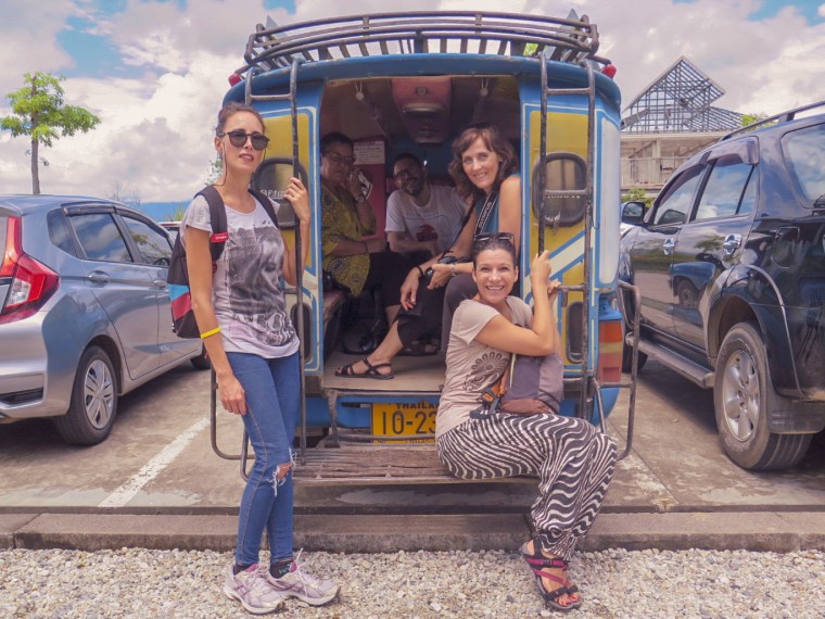 Tuk tuk en Chiang Rai