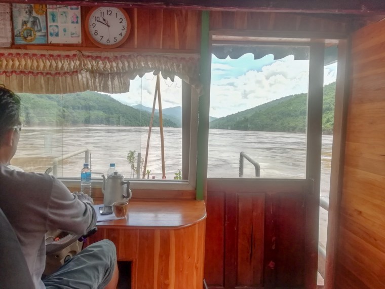 Slow boat Mekong