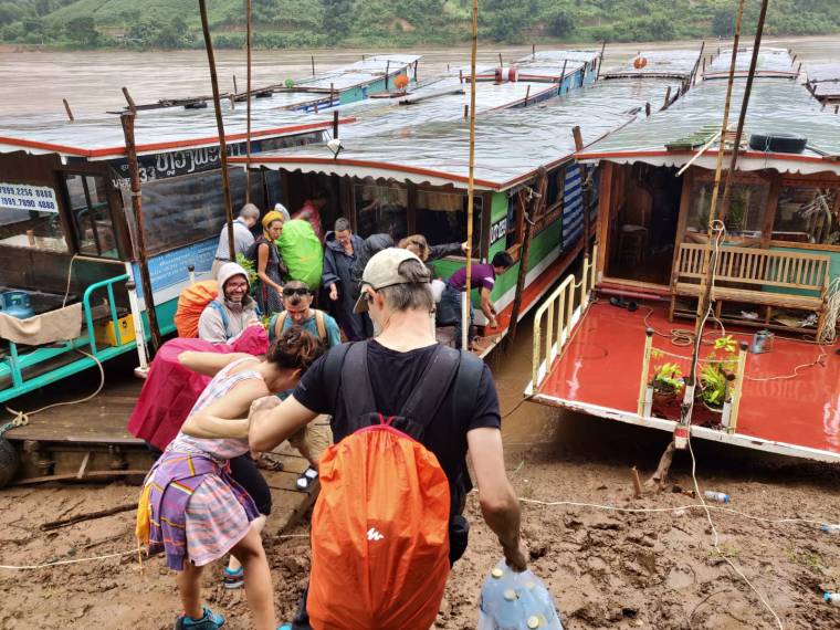 slow boat Mekong