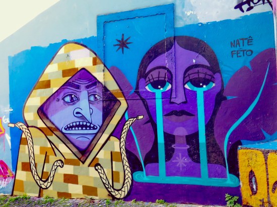 Graffiti en Caracol da Graça